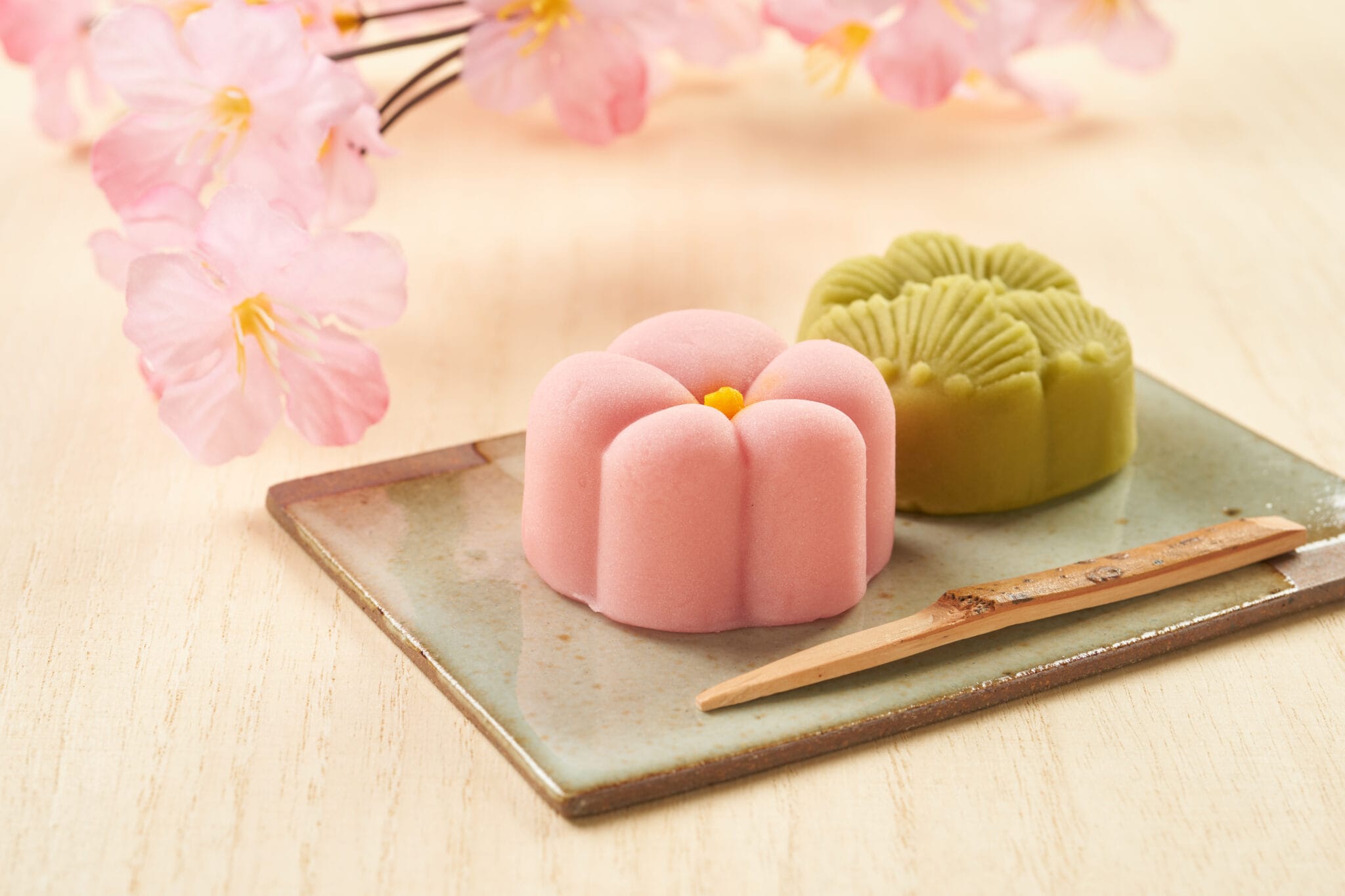 What is Wagashi? A variety of traditional Japanese sweets with a cup of matcha